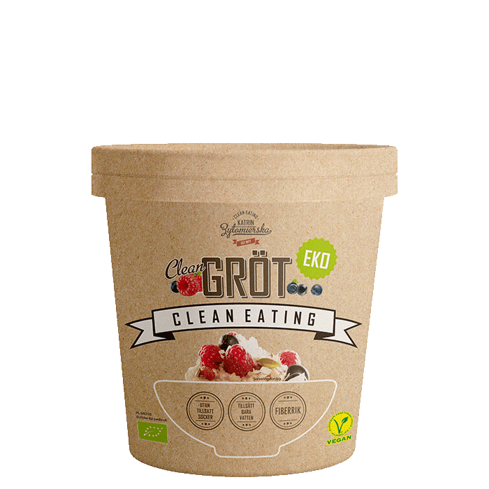 Gröt Cup 60 g – från Clean Eating – 18 kr – hos Bodystore