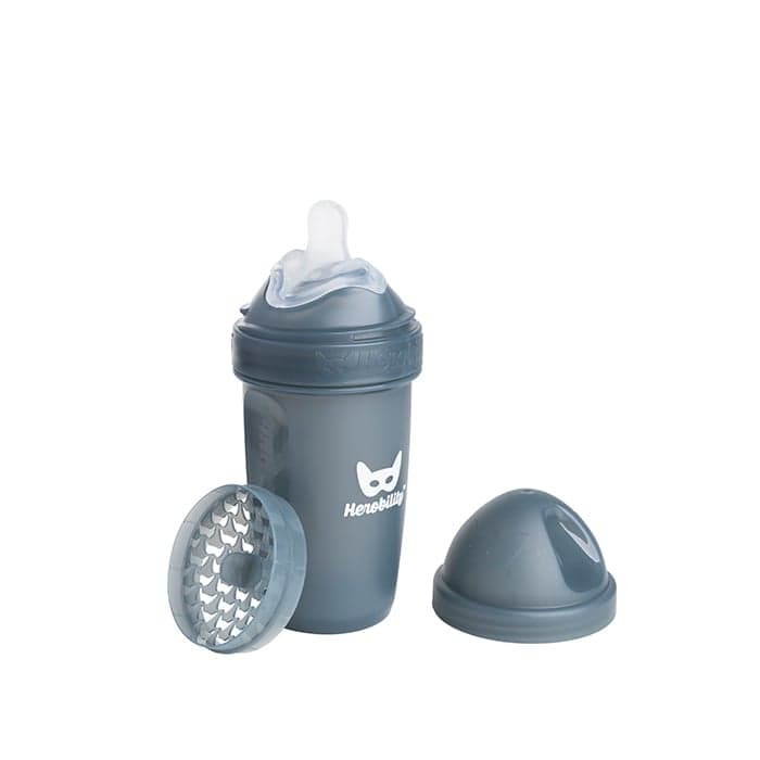 Nappflaska 240 ml Blå – från Herobility – 119 kr – hos Bodystore