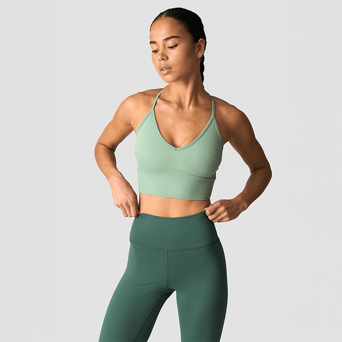 Nimble Sport-BH Ljus Mossgrön – från ICANIWILL – 374 kr – hos Bodystore