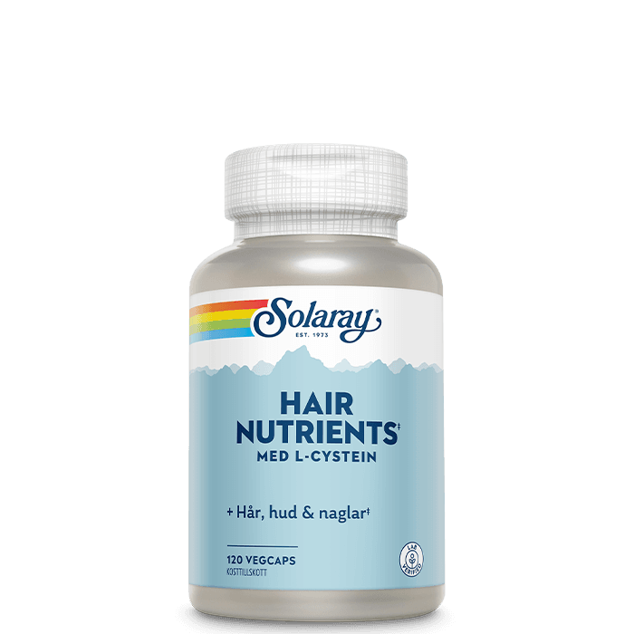 Hair Nutrients 120 kapslar – från Solaray – 319 kr – hos Bodystore