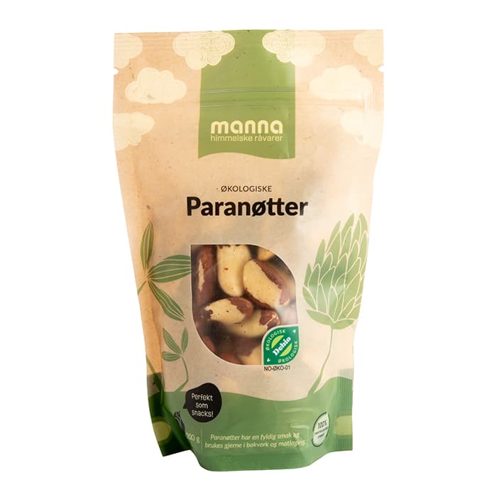 Paranötter 200 g – från Manna – 72 kr – hos Bodystore