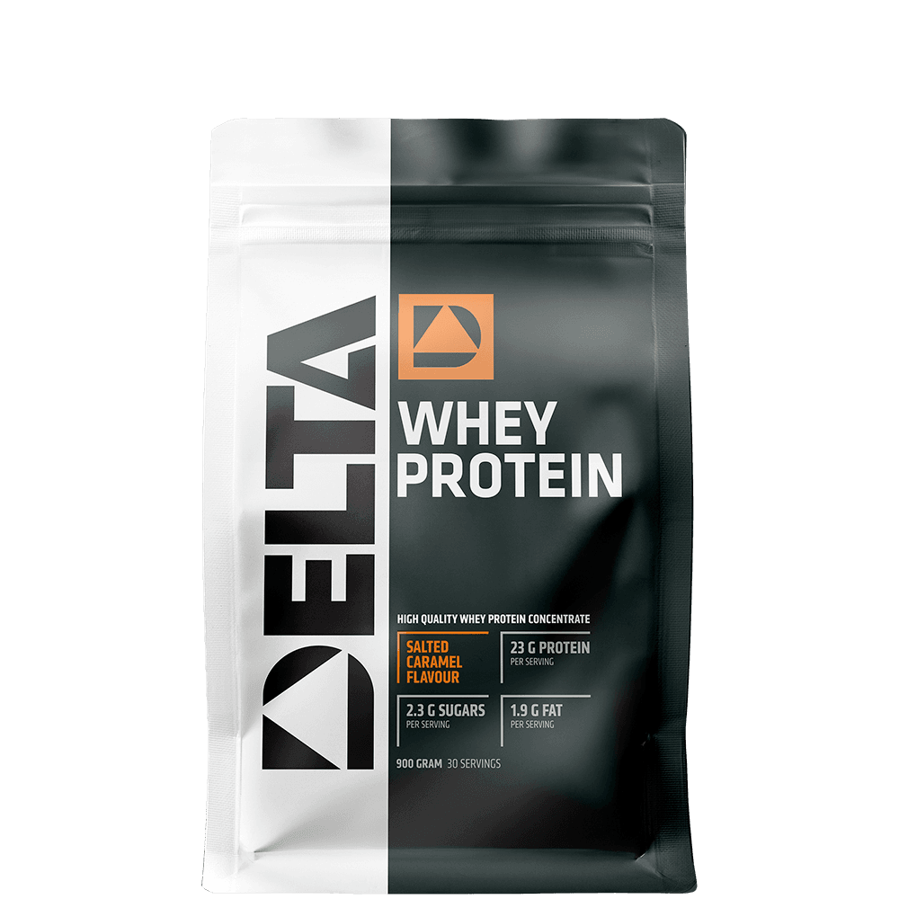 Whey protein 900 g – från Delta Nutrition – 379 kr – hos Bodystore