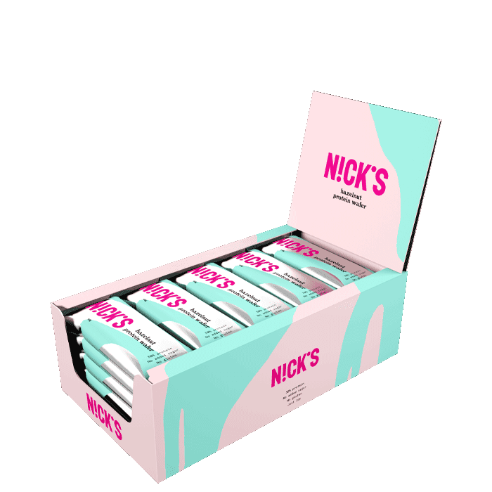 24 x NICKS Protein Wafer 40 g från Nicks – köp hos Bodystore