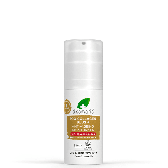 Pro Collagen+ Anti-Ageing Moisturiser with Dragon's Blood 50 ml – från Dr Organic – 249 kr – hos Bodystore