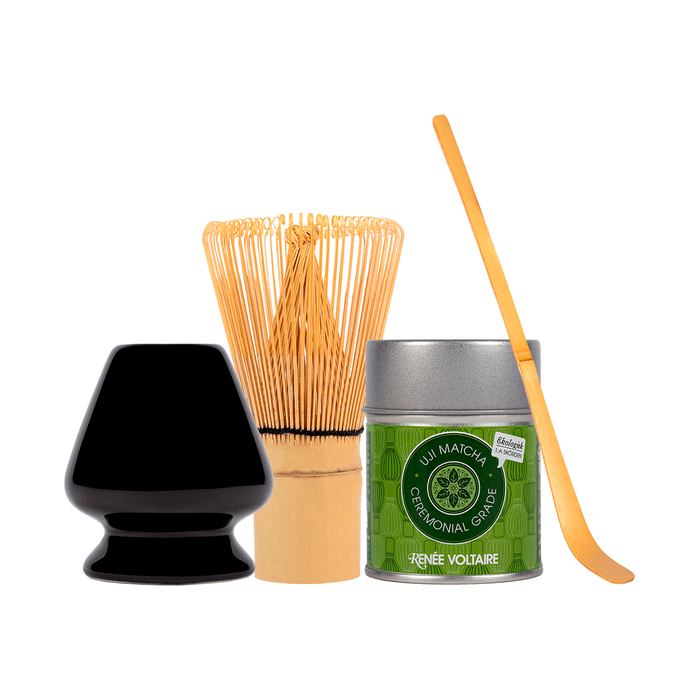 Matcha Start-kit 4 delar – från Renée Voltaire – 524 kr – hos Bodystore
