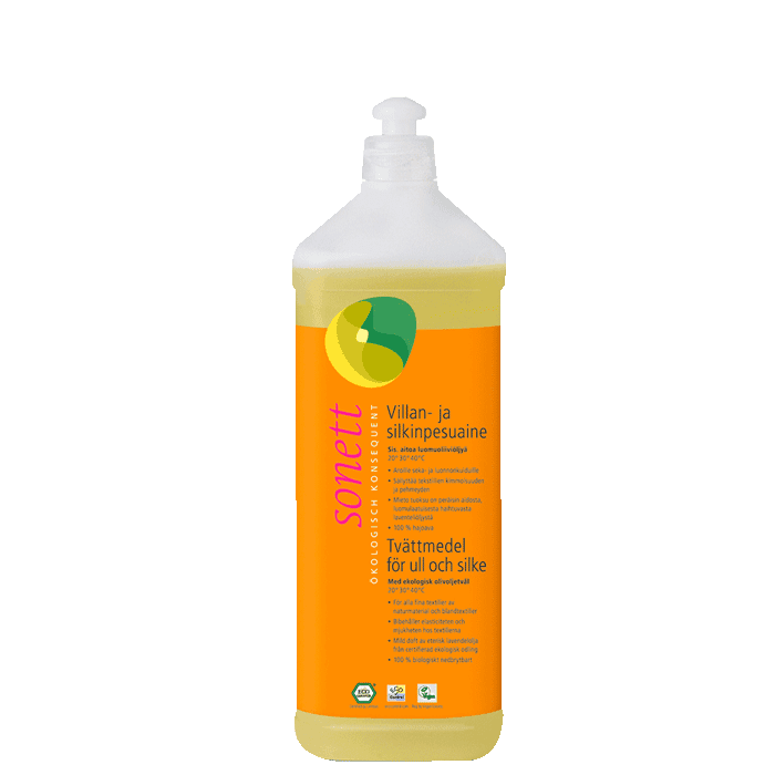 Tvättmedel Ull & Silke 1 liter – från Sonett – 119 kr – hos Bodystore