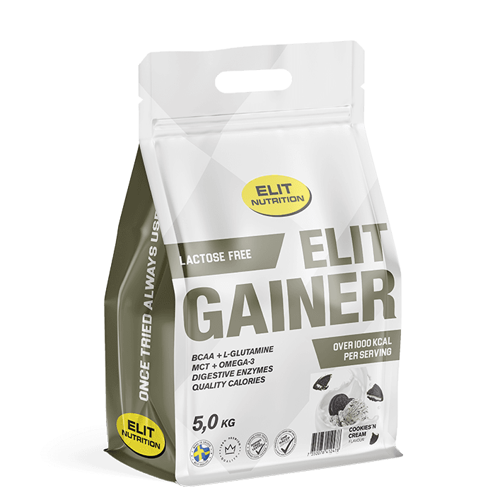 ELIT Gainer Laktosfri 5 kg – från Elit Nutrition – 1199 kr – hos Bodystore