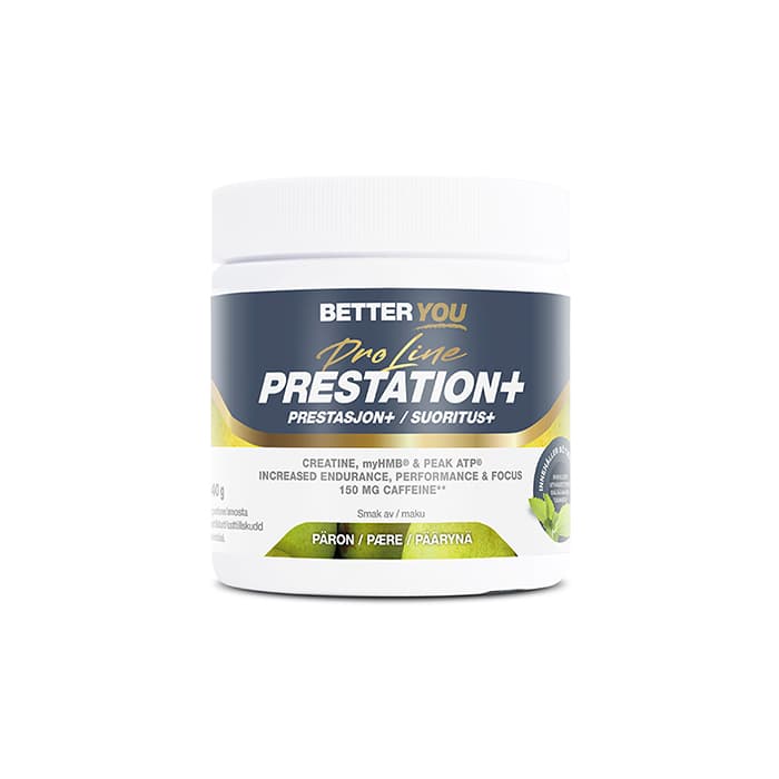 Prestation Plus Päron 140 g – från Better You – 307 kr – hos Bodystore