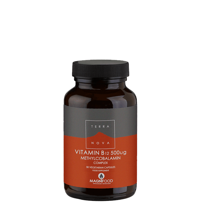 Vegan B12 500 UG Complex 50 kapslar – från Terra Nova – 179 kr – hos Bodystore