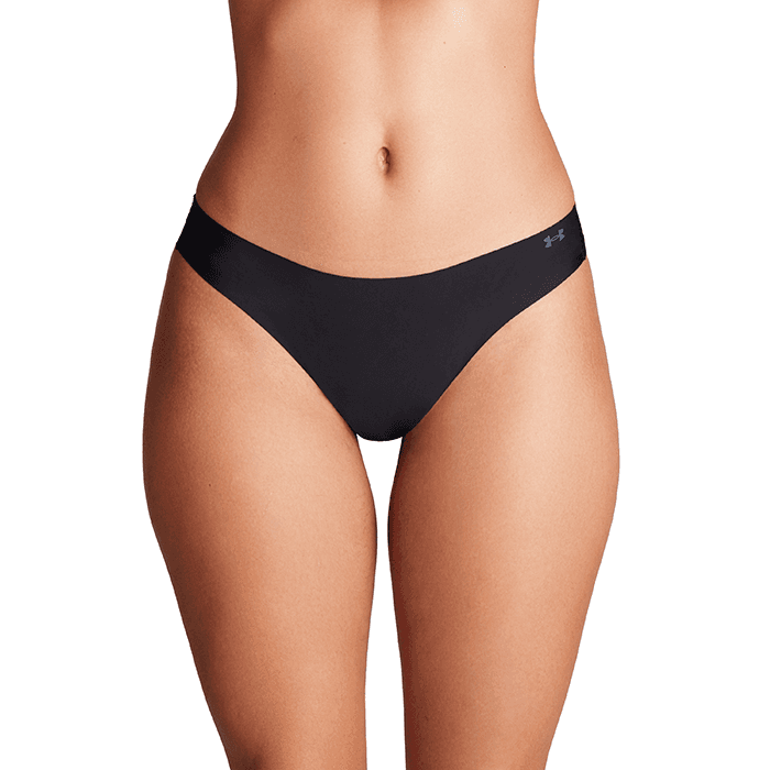 Women's UA Pure Stretch 3-Pack No Show Thong, Black – från Under Armour – 329 kr – hos Bodystore