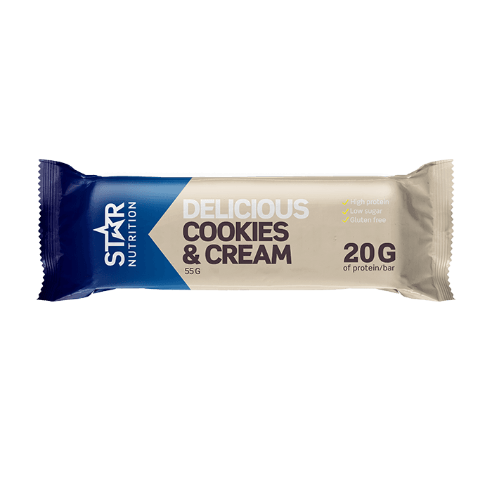 Proteinbar 55 g från Star Nutrition – köp hos Bodystore