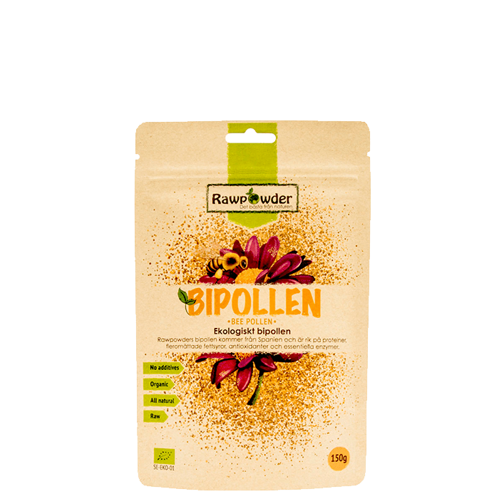 Ekologisk Bipollen 150 g – från Rawpowder – 103 kr – hos Bodystore