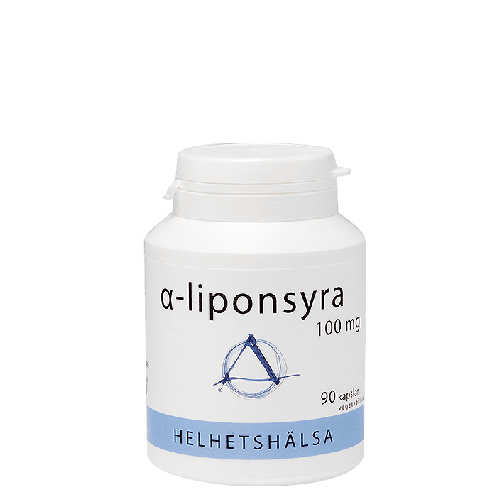 A-Liponsyra 100 mg 90 kapslar – från Helhetshälsa – 186 kr – hos Bodystore