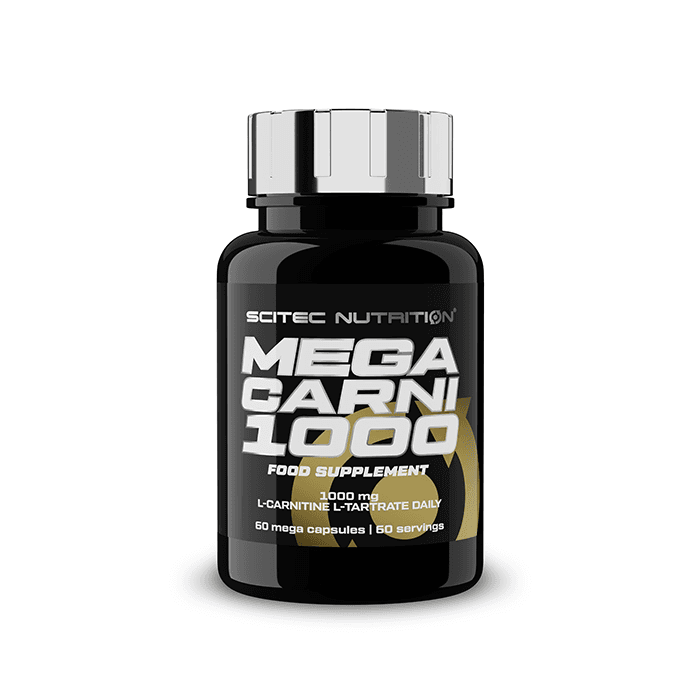 Mega Carni-X L-karnitin 60 Kapslar – från Scitec Nutrition – 229 kr – hos Bodystore