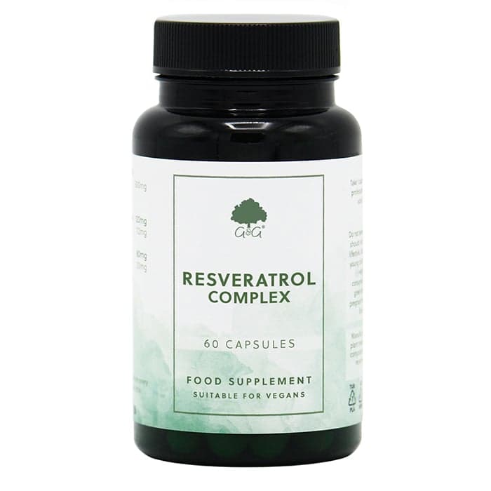 Resveratrol Complex 60 kapslar – från G&G Vitamins – 349 kr – hos Bodystore
