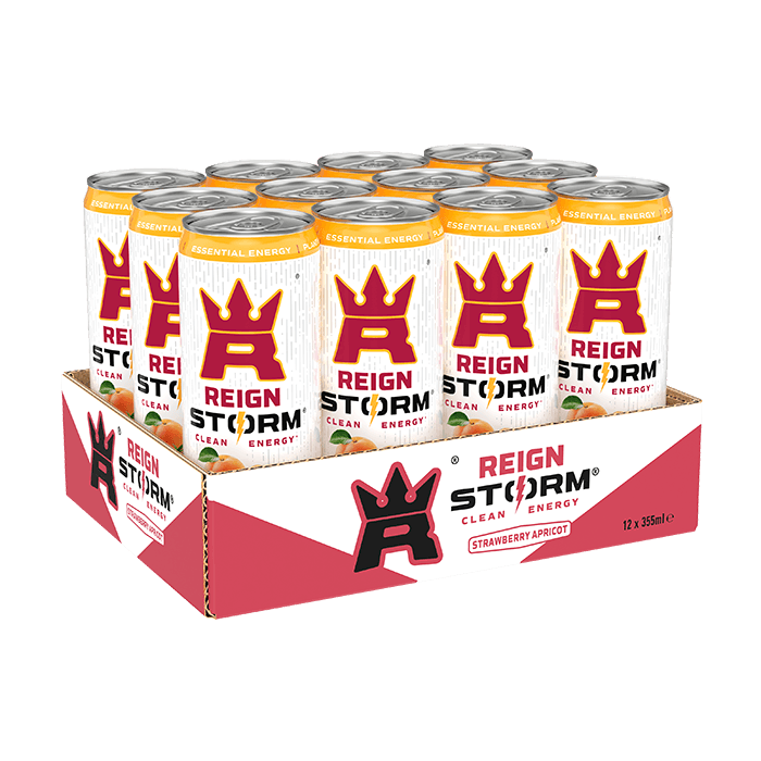 12 x Reign Storm Energy 335 ml 2 kr pant – från REIGN – 299 kr – hos Bodystore