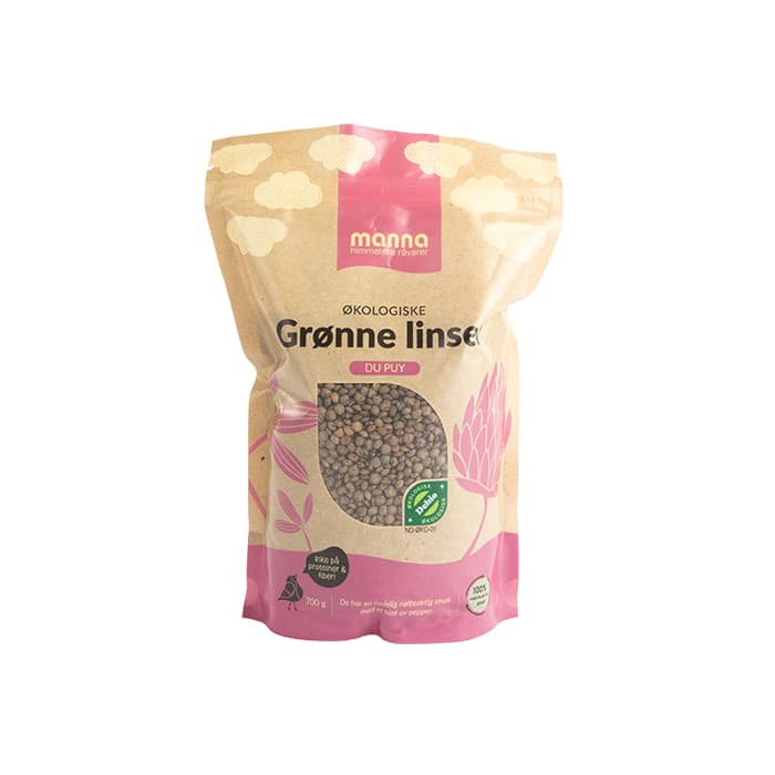 Gröna Linser Du Puy 700 g – från Manna – 119 kr – hos Bodystore