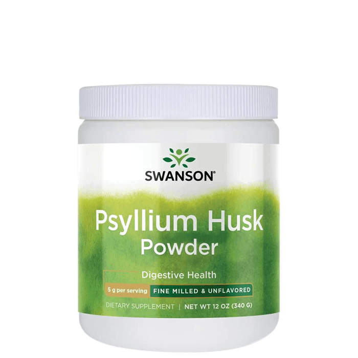 Psyllium Husk 340 g – från Swanson – 398 kr – hos Bodystore