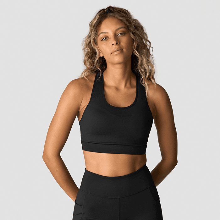 Mirage Sports Bra, Black – från ICANIWILL – 424 kr – hos Bodystore