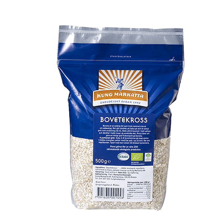 Bovetekross 500 g – från Kung Markatta – 59 kr – hos Bodystore