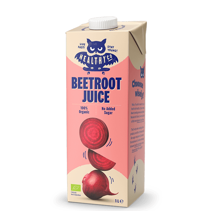 Ekologisk Rödbetsjuice 1 L – från Healthyco – 52 kr – hos Bodystore