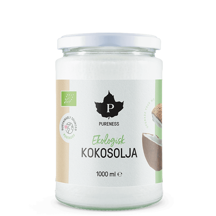 Jungfru kokosolja Eko 1000 ml – från Pureness – 159 kr – hos Bodystore
