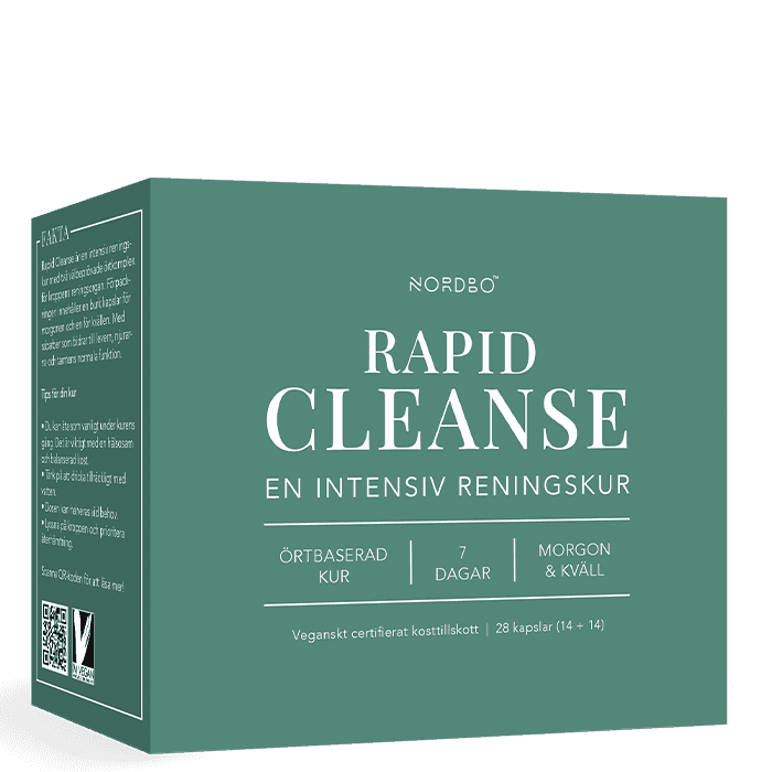 Rapid Cleanse 28 kapslar – från Nordbo – 245 kr – hos Bodystore