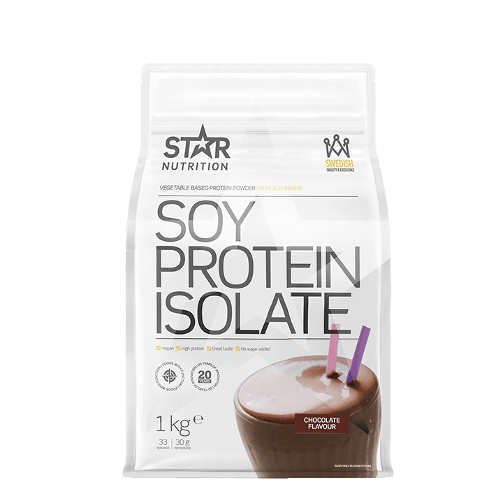 Sojaproteinisolat 1 kg från Star Nutrition - köp hos Bodystore