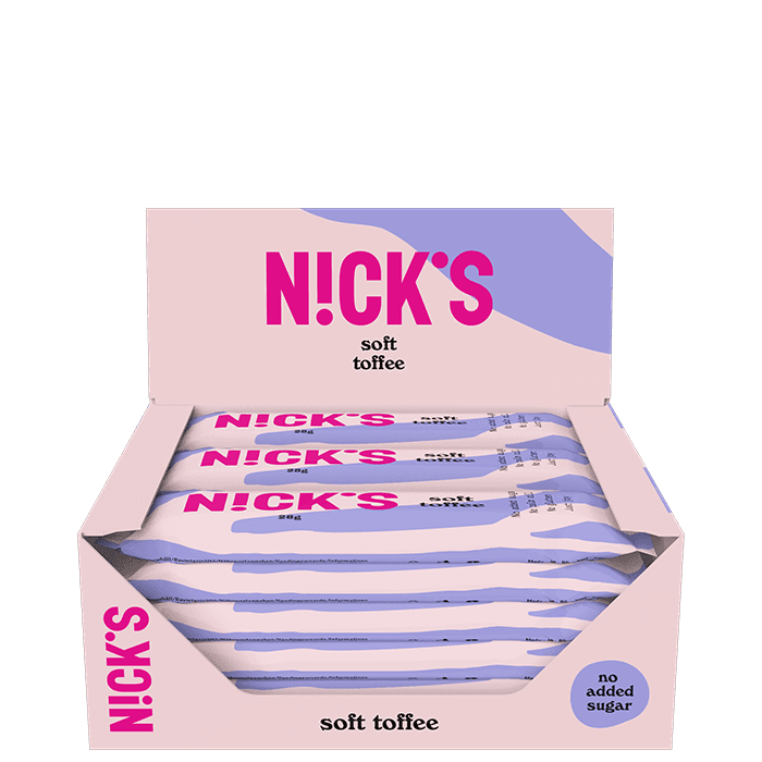15 x NICKS Chokladbars 28 g Soft Toffee – från Nicks – 199 kr – hos Bodystore