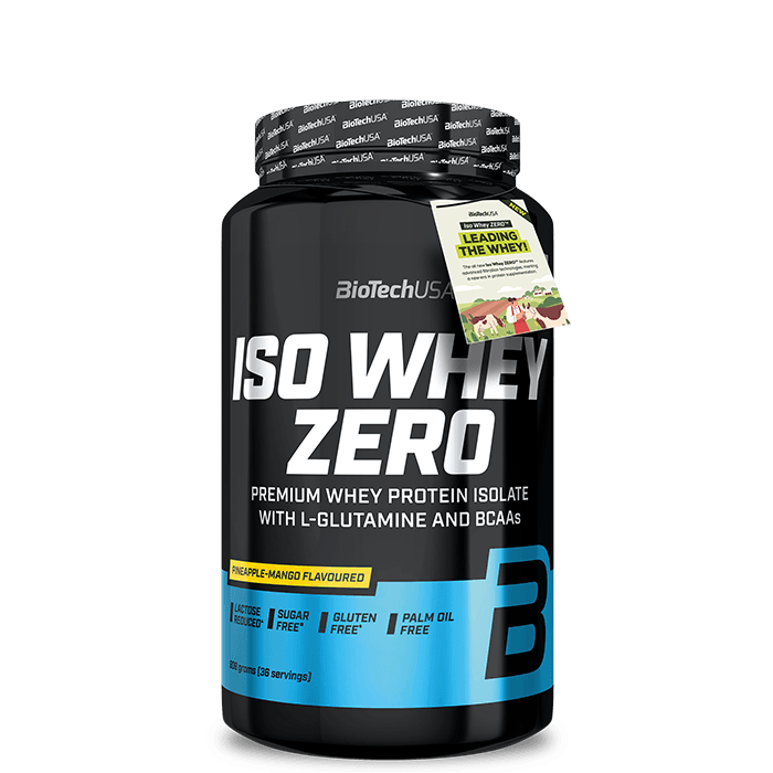Iso Whey Zero Laktosreducerat Vassleproteinisolat 908 g – från Biotech USA – 599 kr – hos Bodystore