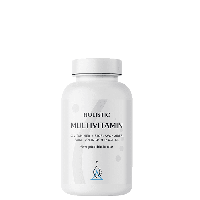 MultiVitamin 90 kapslar – från Holistic – 154 kr – hos Bodystore