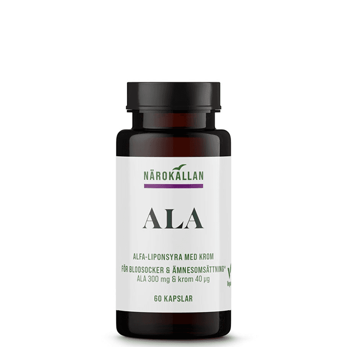 ALA 60 kapslar – från Närokällan – 195 kr – hos Bodystore