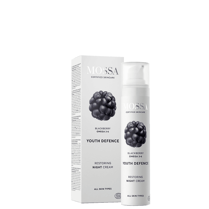 Nattkräm Youth Defence 50 ml – från MOSSA – 155 kr – hos Bodystore