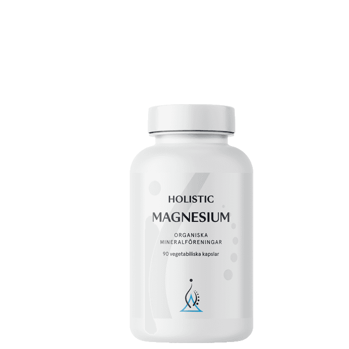 Magnesium 120 mg 90 kapslar – från Holistic – 111 kr – hos Bodystore