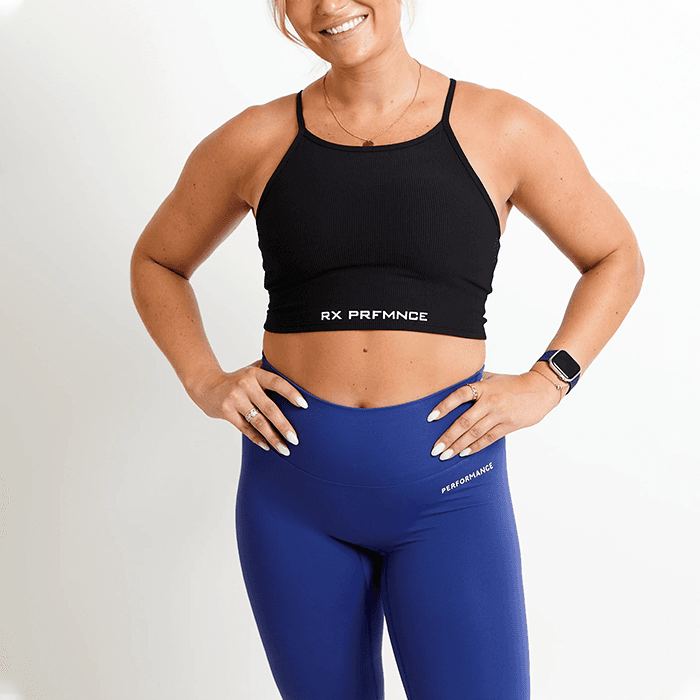Annie Crop Top, Black från RX Performance – köp hos Bodystore