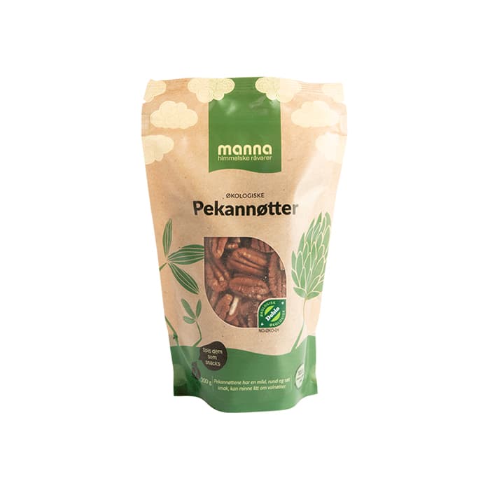Pekannötter 200 g – från Manna – 118 kr – hos Bodystore