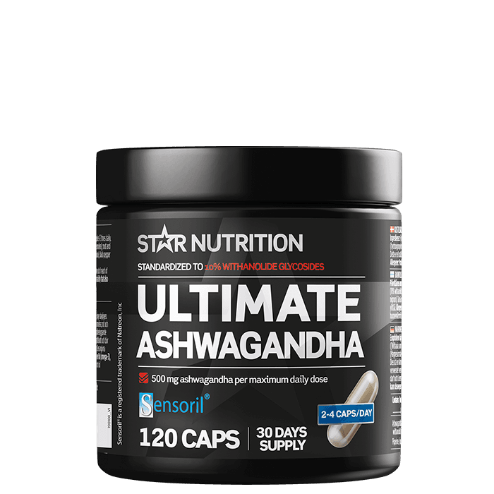 Ultimate Ashwagandha 120 Kapslar – från Star Nutrition – 219 kr – hos Bodystore
