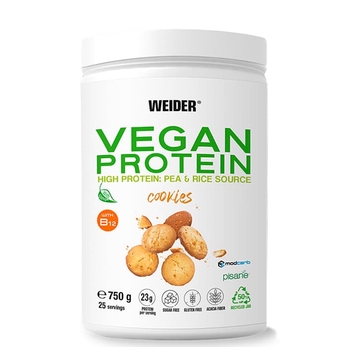 Veganskt Proteinpulver 750 g – från Weider – 299 kr – hos Bodystore