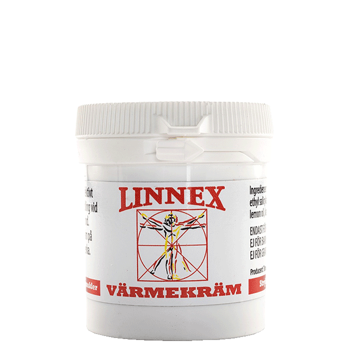 Linnex Värmekräm Liniment, Burk, 100ml – från Linnex – 199 kr – hos Bodystore