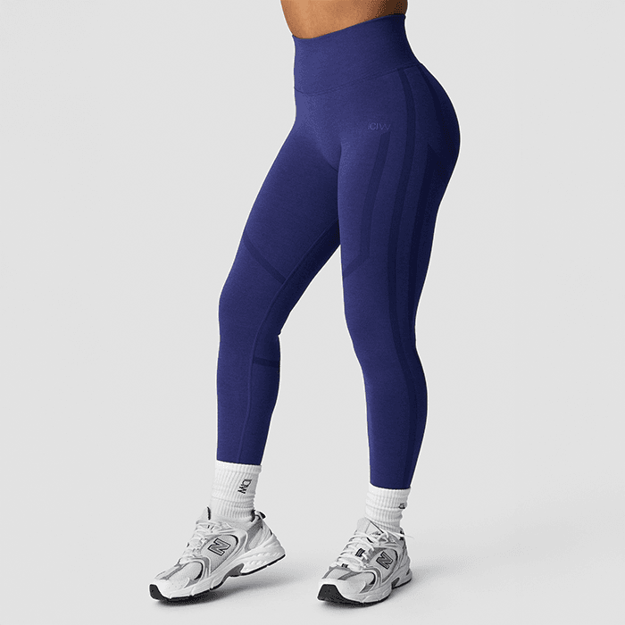 Rush Seamless Tights Mörkblå – från ICANIWILL – 599 kr – hos Bodystore