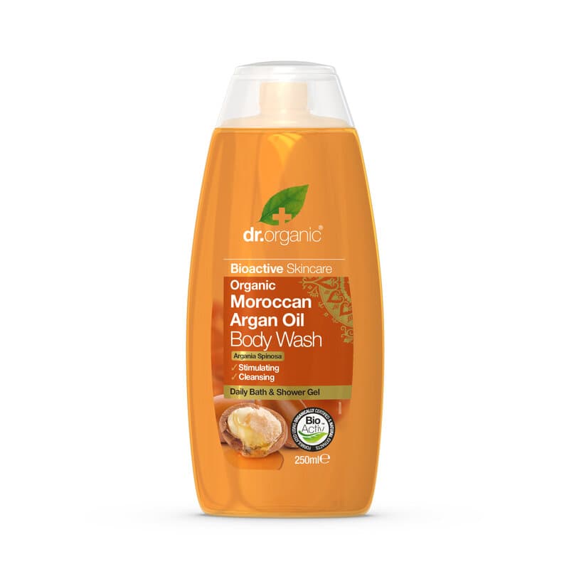 Moroccan Arganolja Duschkräm 250 ml – från Dr Organic – 65 kr – hos Bodystore