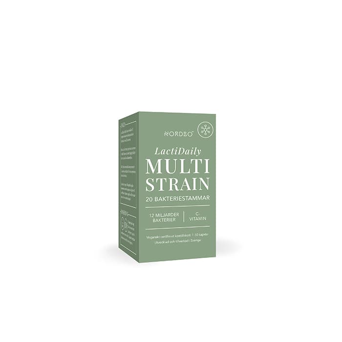 LactiDaily Multi Strain 30 kapslar – från Nordbo – 167 kr – hos Bodystore