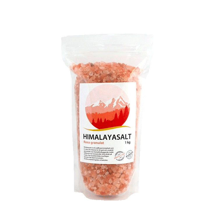 Himalayasalt Granulat 1 kg – från Re-Fresh Superfood – 79 kr – hos Bodystore