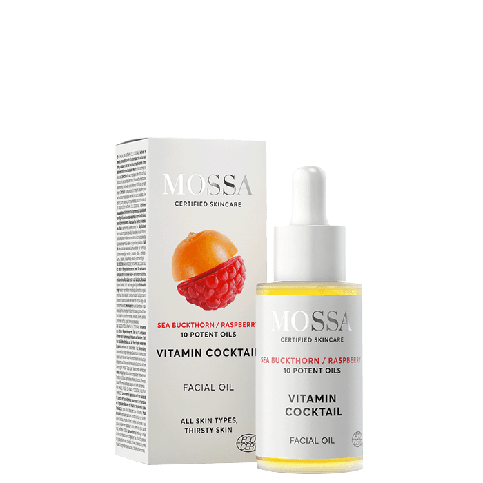 Ansiktsolja Vitamin Cocktail 30 ml från MOSSA – köp hos Bodystore