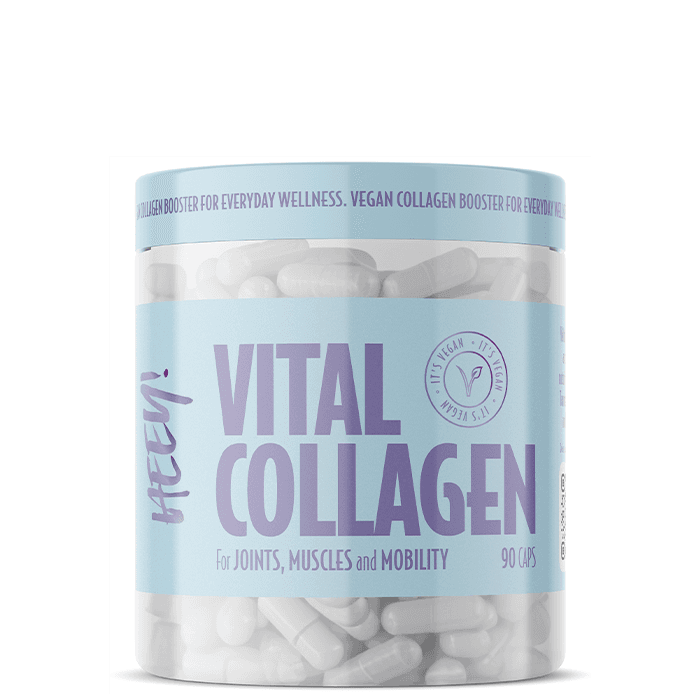 Vital Collagen + Mineraler Veganskt kollagen 90 kapslar – från Heey! – 241 kr – hos Bodystore