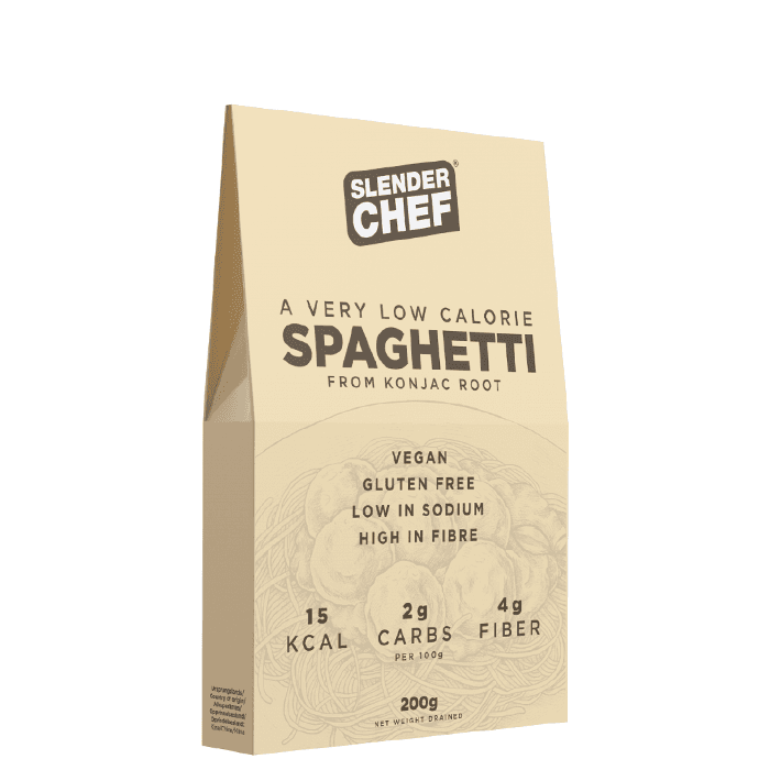Lågkalori Spagetti 200 g – från Slender Chef – 29 kr – hos Bodystore