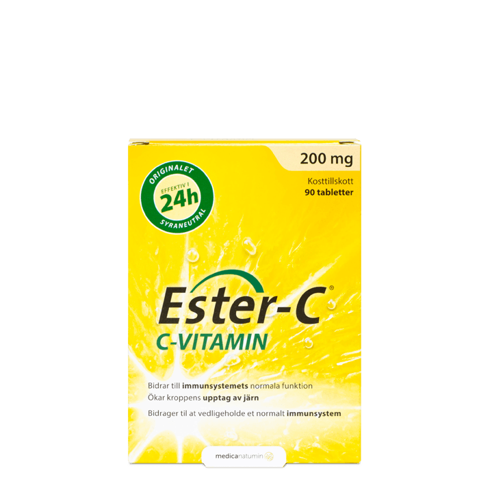 C-Vitamin 200 mg 90 tabletter från Ester-C – köp hos Bodystore