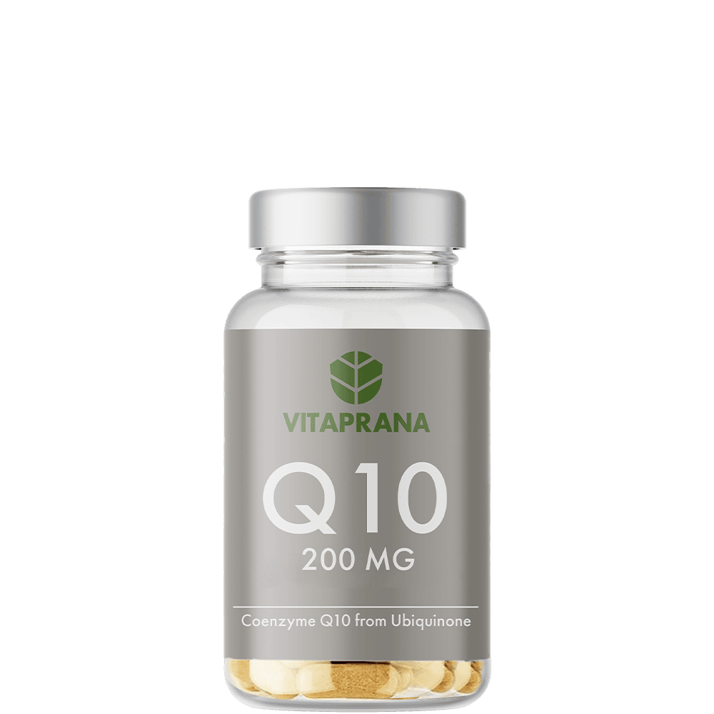 Q10 200 mg 60 kapslar – från Vitaprana – 217 kr – hos Bodystore