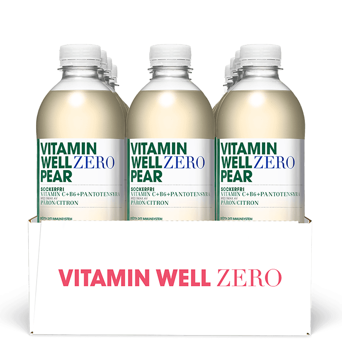 12 x Vitamin Well Zero Vitamindryck 500 ml – från Vitamin Well – 239 kr – hos Bodystore
