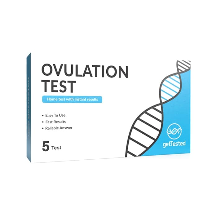 Ägglossningstest 5-pack Snabbtest – från GetTested – 99 kr – hos Bodystore